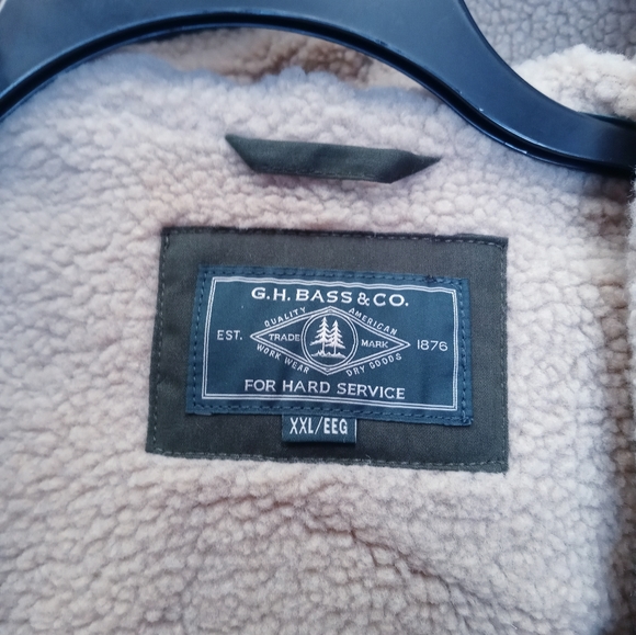 G.H. Bass Canvas hooded hard service jacket - Picture 5 of 11